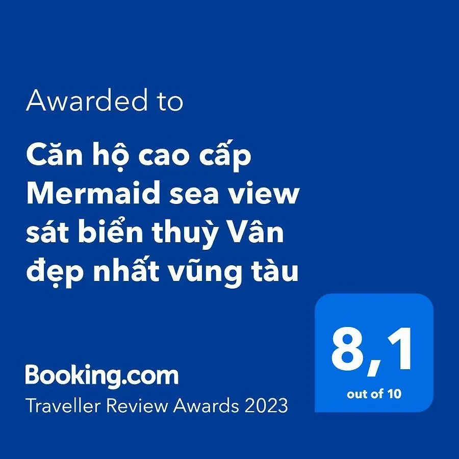Apartment Can Ho Cao Cap Mermaid Sea View Sat Bien Thuy Van Dep Nhat Vung Tau Vietnam